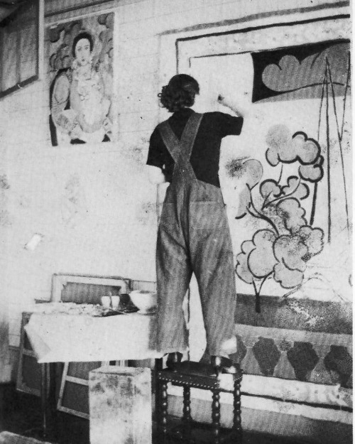 equatorjournal:Lydia Delektórskaya, modèle et assistante d'Henri Matisse de 1932 à 1954. “The collab