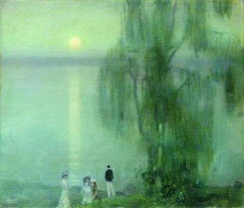 Moonlit Landscape,1907, Edward Steichen