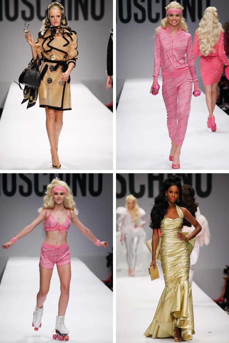 Barbie inspires Moschino's spring collection