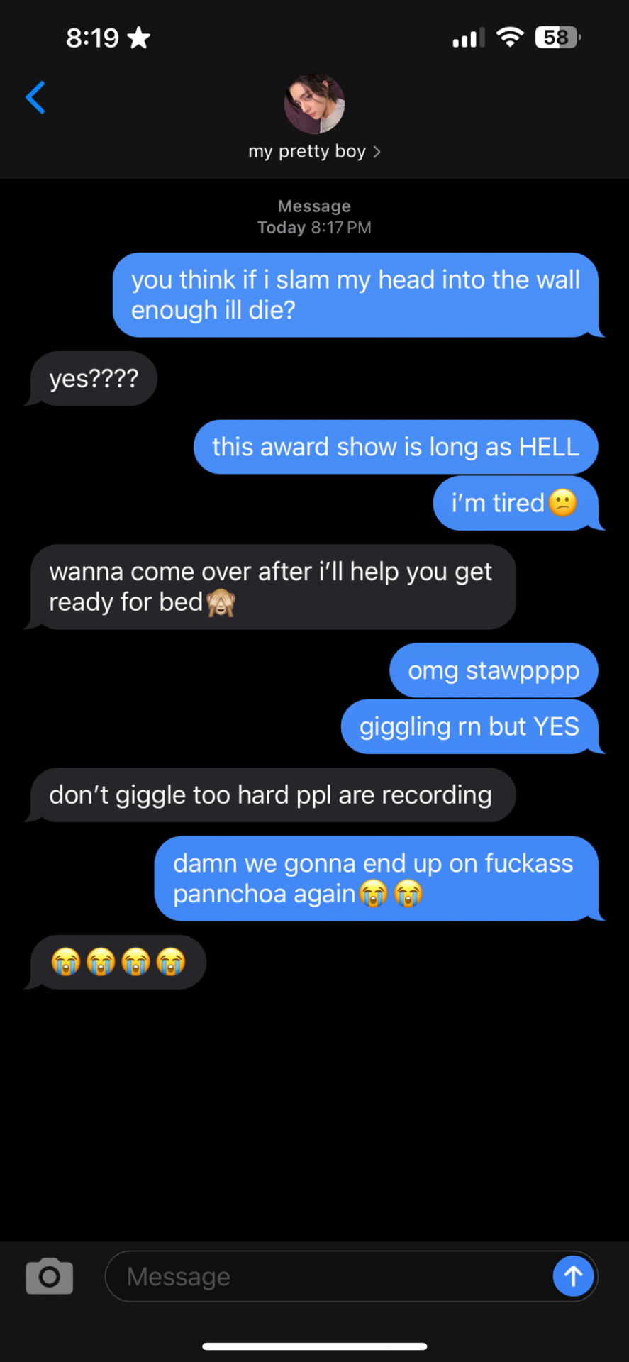 Sim Jaeyun X Idol!reader | Boyfriend Texts
