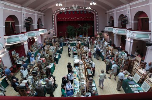 Ilkley Book fair - which took place last week on the 27th / 28th 45 Book sellers in 2 rooms - this r