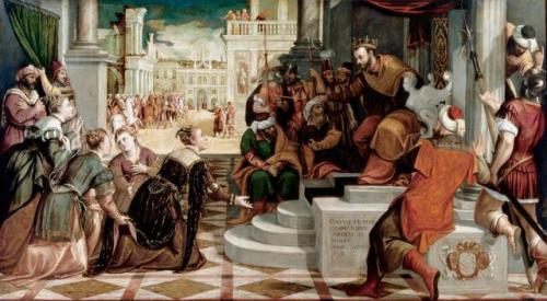 Esther before Ahasuerus, by Antonio Negretti, John and Mable Ringling Museum of Art, Sarasota.