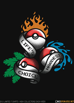 gamefreaksnz:  &ldquo;Life’s Hardest Choice&rdquo; by Brandon Wilhelm ผ this week only at Once Upon a Tee