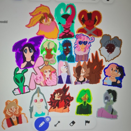 Crummy Roblox Doodle From Forever Ago That I Thought I'd Share. Includes The Original Concepts For Some