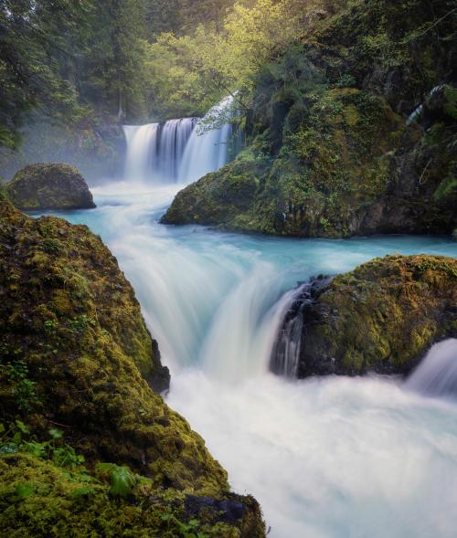 oneshotolive:  Spirit Falls, Washington State [OC] [2598x3060] 📷: phozul 