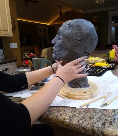 hellenhighwater: hellenhighwater: I haven’t sculpted in the last four years, but I got twenty 