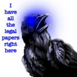 ink-the-crow:Legal Papers