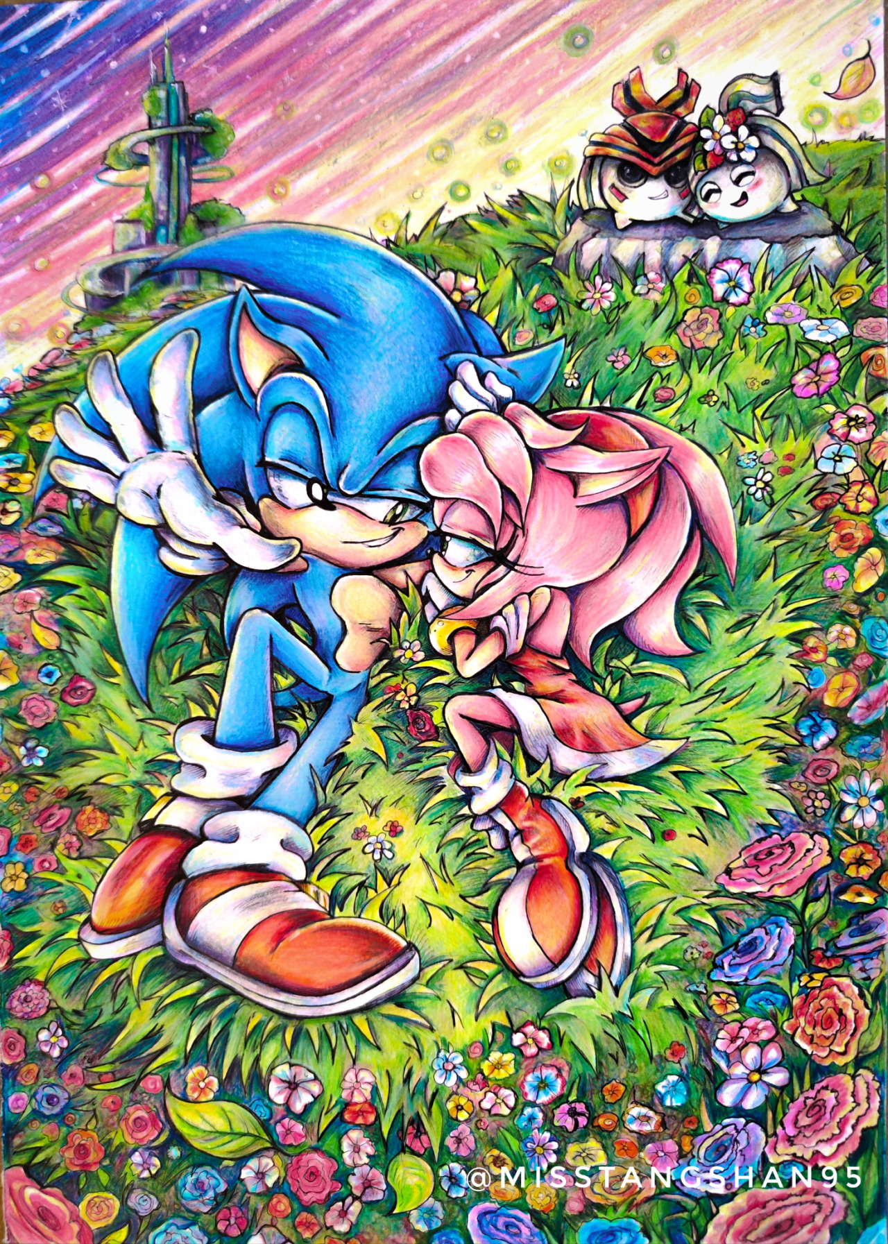 Sonamy Childrens (By @HistoriaAllen) : r/SonicTheHedgehog