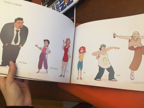 luciarodher: Posting here some photos of the In The Heights’ artbook for my final career proye
