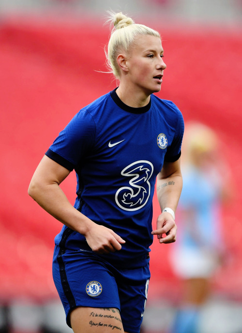 futfemdaily:Bethany England of Chelsea during the FA Community Shield Final match between Chelsea an