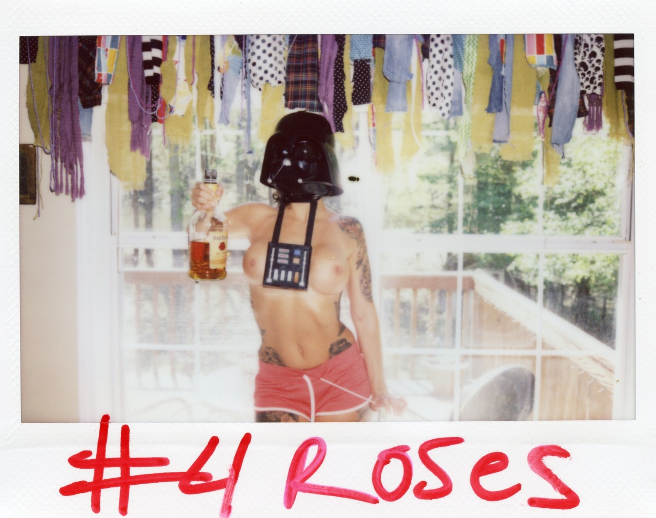 4 Roses - Darth Vader drinks Bourbon, too.Model: Jemma JaneJon Ruby Photography