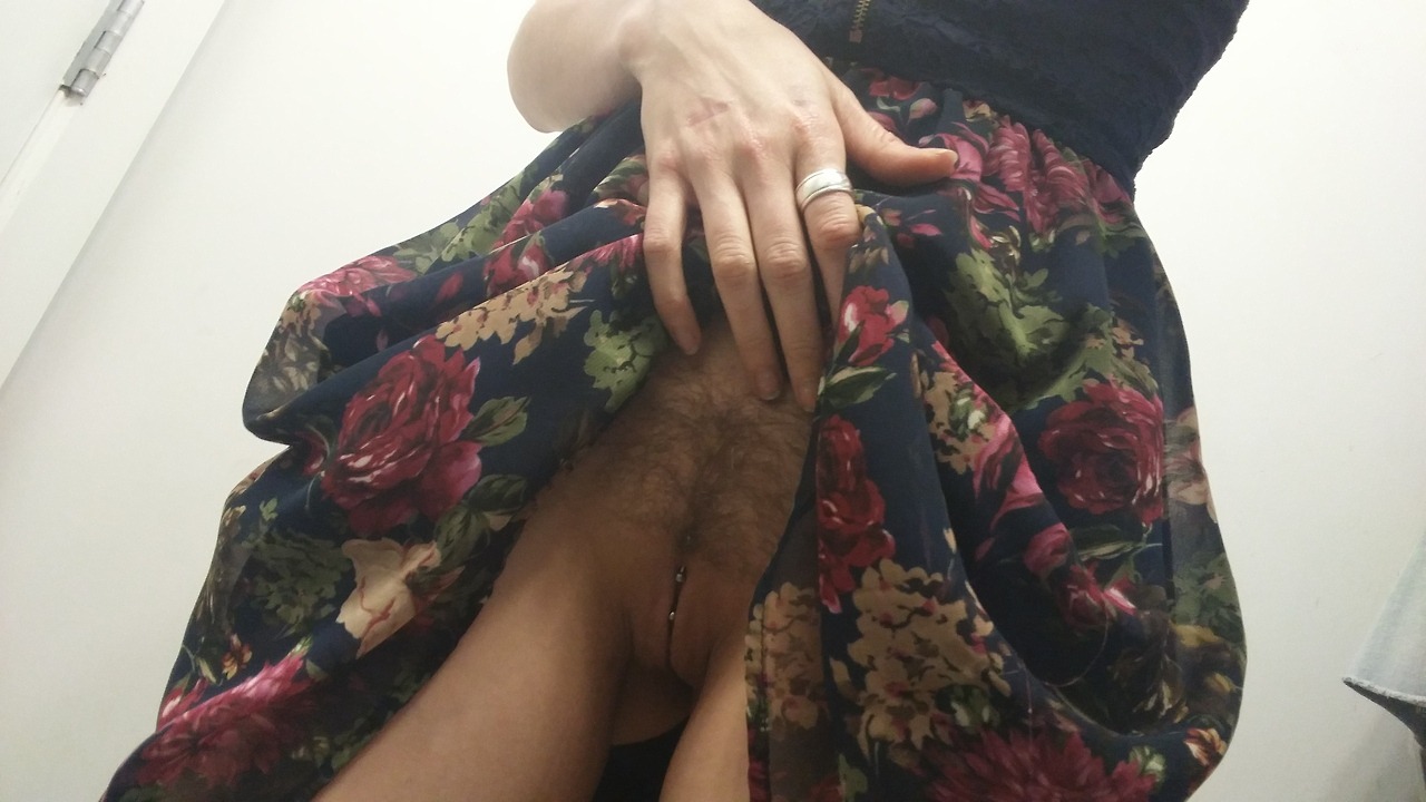Oops piercing my clit