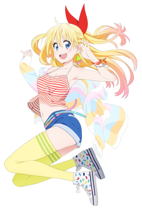ryuko-deactivated20140413:  Transparent Kirisaki Chitoge (◡‿◡✿)        