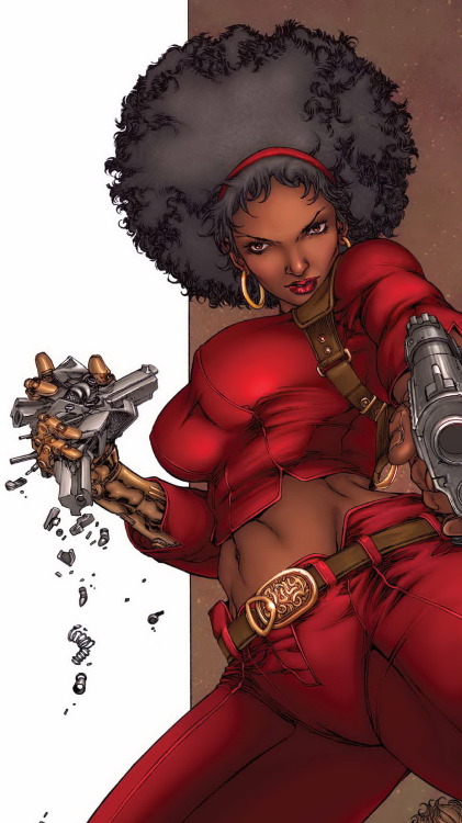 robnorthstar:  Super héroïne du jour: Superheroin of the day: Misty Knight 