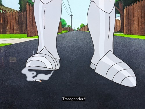 Paused King Of The Hill On An Interesting Frame