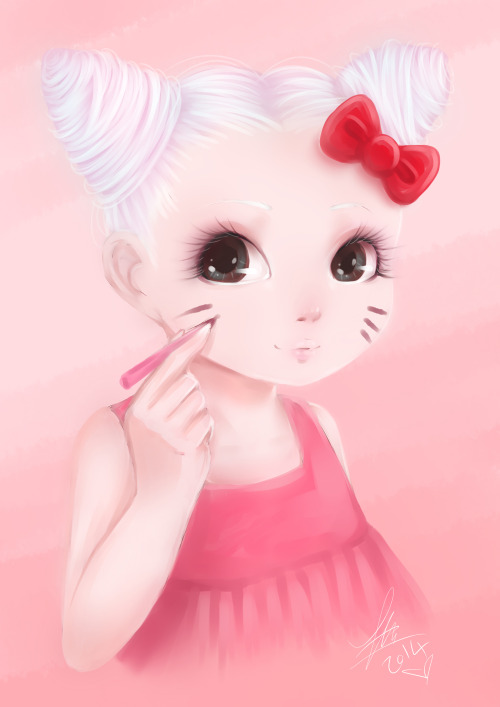 princess-peachie: chiichanny: &ldquo;Hello kitty is not a cat, she is a little girl&rdquo;