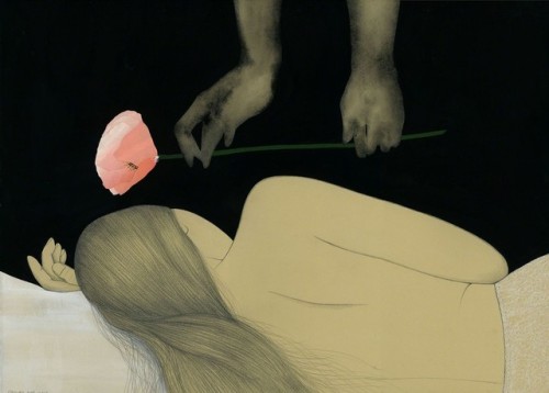 Dan-ah Kim aka 김단아 (Korean, b. Seoul, South Korea, based Brooklyn, NY, USA) - Let Me Sleep from exhi