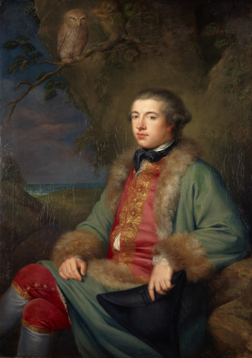 history-of-fashion:1765 George Willison - James Boswell, Diarist and Biographer of Dr Samuel Johnson