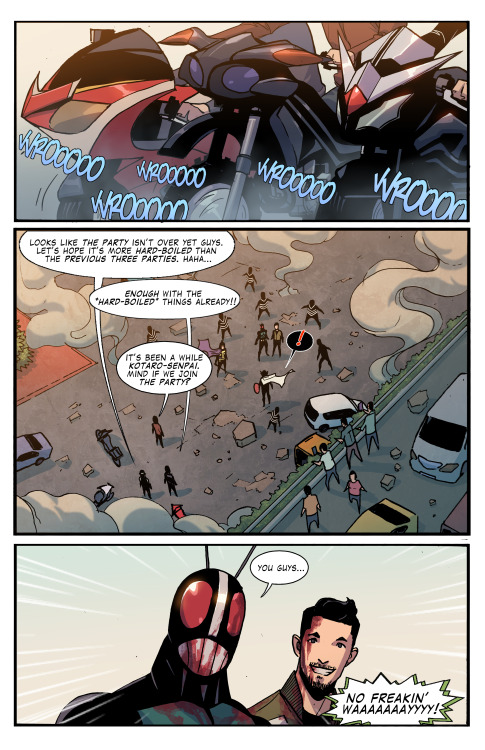 bryan-valenza:Kamen Rider Black RX Comic (Part 3)Written by Bryan ValenzaCover by Bryan ValenzaIllus