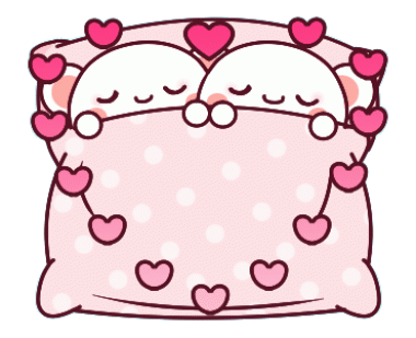 peachy-stickers:  Fluffy Bear pink strawberry!    ♥   