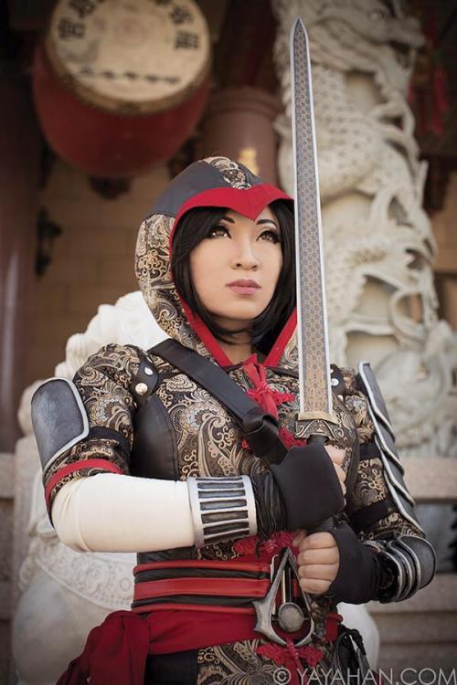 superheroesincolor:Assassin’s Creed Chronicles: China - Shao Jun Cosplay by Yaya Han Cosplayer websi