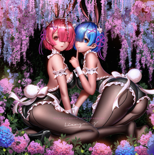 liang-xing:Hello guys! This is Rem&Ram Bunny,hope you like it.Follow my new twitter account:http