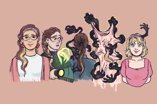 My Painting Exercise Of The Month Is A Study On The Different Fates Of One Doomed Archival Crew. For