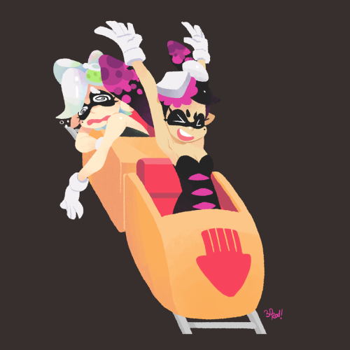 3drod:  Splatfest tomorrow! Which amusement attraction do you like more? Roller Coasters or Water Slides?