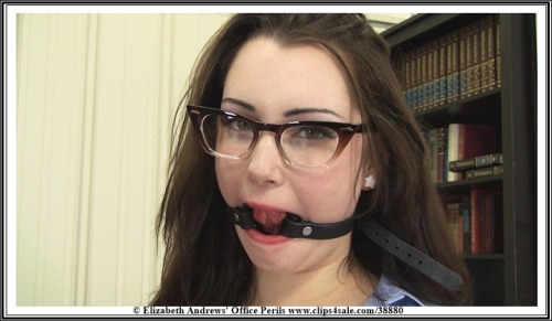 elizabethandrews:  @Belle__Davis ring gagged and chair tied - www.clips4sale.com/38880/10147429 - Be