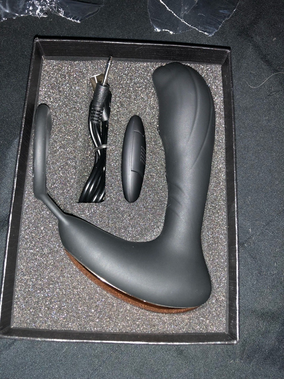 mistresst-13:  Look what one of my online slaves bought me! It’s a prostate massager