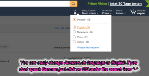  My Birthday is coming in 4 weeks & i have an amazon wishlist if you feel like making me happy ^^ Set it English easy https://www.amazon.de/gp/registry/wishlist/228MX99J1ITZ9/ref=nav_wishlist_lists_1 …  