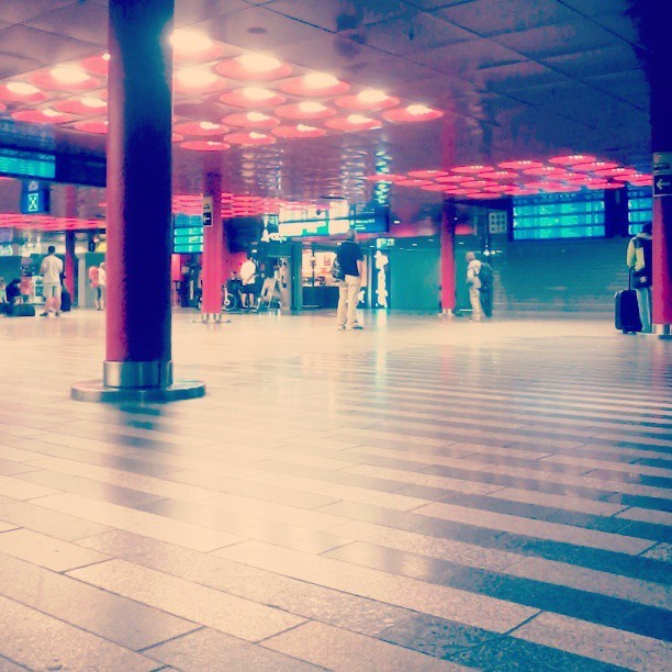 #prague #main #station again, earlier today. Some plans changed and we&rsquo;re
