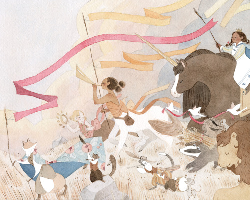 “Victory!” the tenth piece from my duo show with Annette Marnat, Fox Tails and Fairy Tales, at Galle