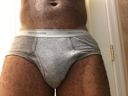 Sweaty grey briefs after a 6 mile run. Anyone want to sniff?