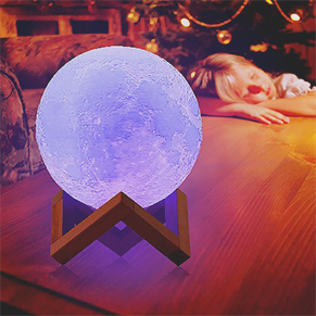 pinkune:3D Moon Lamp