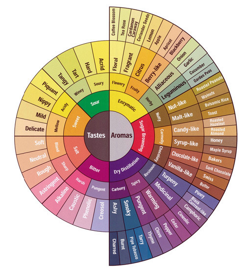 thewritershandbook:  Tastes &amp; Aromas 