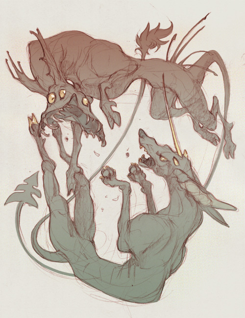 skulldog: Never got to those trades from the other night, but this was a fun warm up. Thanks for letting me draw your tooth child @GoshRae  