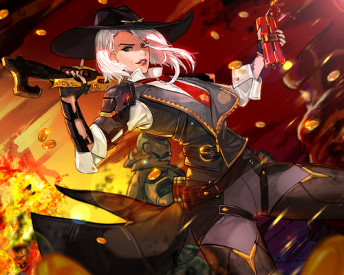 OVERWATCH ASHE 오버워치 애쉬alraco