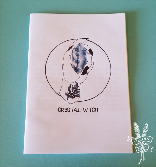 Hey folks, I know a bunch of you have been patiently waiting for my Crystal Witch Zine to be restock