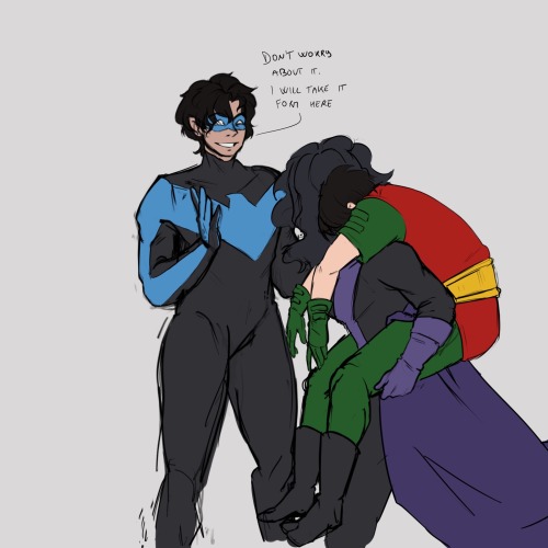 I Have Been Reading Some Tims Early Robin Stuff, And There Are More Tim And Helena Team Up That I Aspected.