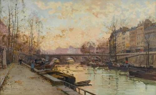 Eugène Galien-Laloue (1854–1941) was a French artist of French-Italian parents and was 