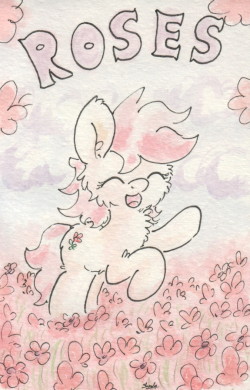 slightlyshade:  Who’s a rosy pony? Who