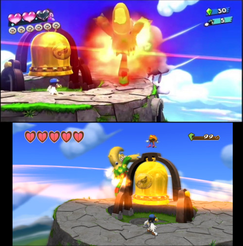 (Top screen) Phantasy Reverie Series(Bottom screen) Klonoa (Wii)(Note: Phantasy 