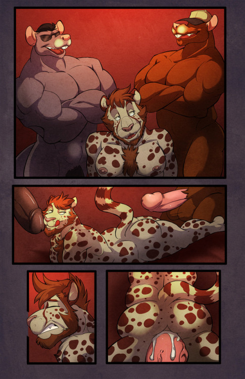 furry-gay-comics: the-donryu: 4 part YCH comic first seen on my Patreon!  Please consider subsc