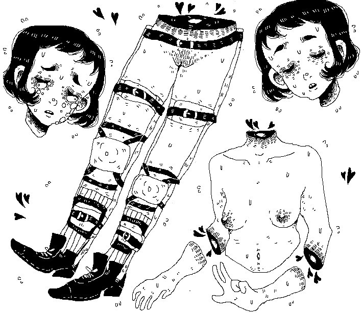 zygoats:   legs in plaster 