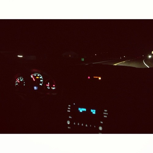 11 o'clock joy ride in moms new car.