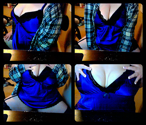 naughty-n-nerdy:  Laying around in lingerie playing skyrim. HELL YEAH!  Skyrim And