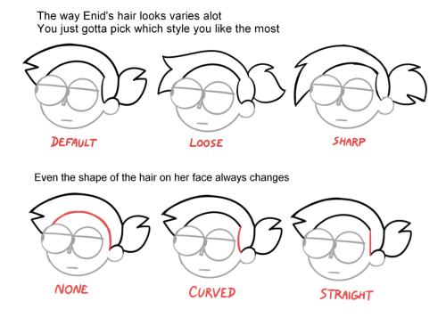 Do You Have Any Tips On Drawing Enid? She's My Fav And You Draw Her So Well!
