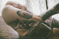 justanothertattoo-blog:  tattedbeautues:  Zephi Suicide  Tattoo blog