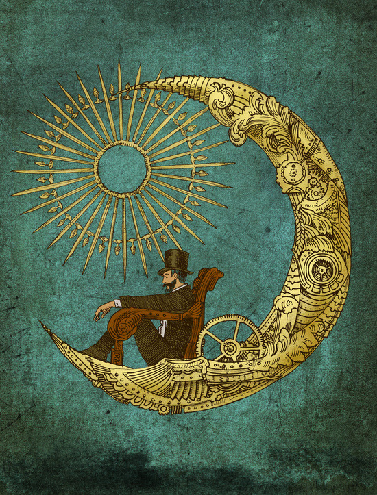 bestof-society6:  ART PRINTS BY ERIC FANMusic ManOld FriendMoon TravelMeet the BeetlesThe